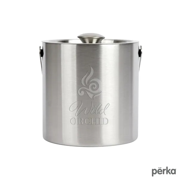 Perka® Quinton 1.3L Double Wall, Stainless Steel Ice Bucket - Perka® Quinton 1.3L Double Wall, Stainless Steel Ice Bucket - Image 8 of 16