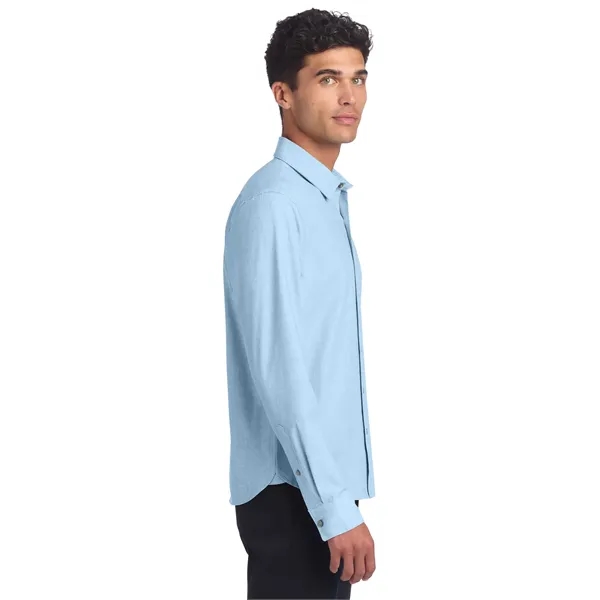 Mercer+Mettle Long Sleeve Stretch Woven Shirt - Mercer+Mettle Long Sleeve Stretch Woven Shirt - Image 2 of 30