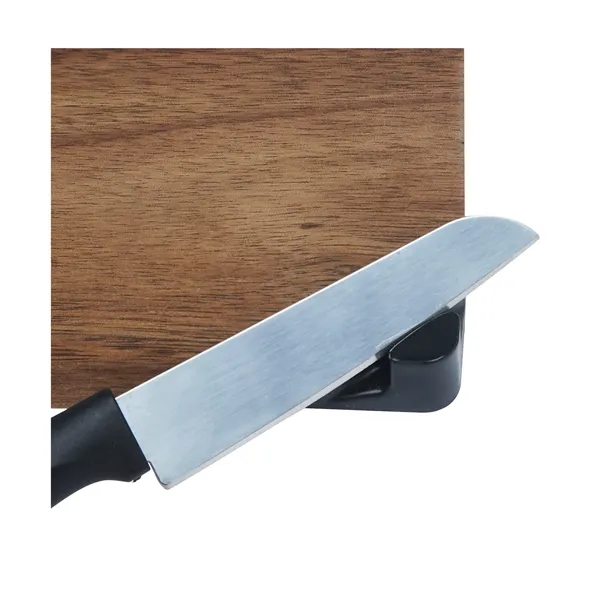 Gordon Acacia Wood Cutting Board & Knife Set - Gordon Acacia Wood Cutting Board & Knife Set - Image 10 of 11