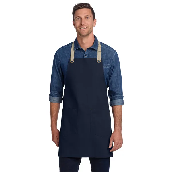 Port Authority Canvas Full-Length Two-Pocket Apron - Port Authority Canvas Full-Length Two-Pocket Apron - Image 8 of 15