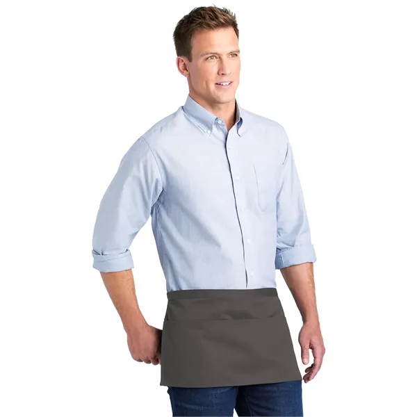 Custom Port Authority Three-Pocket Waist Apron.