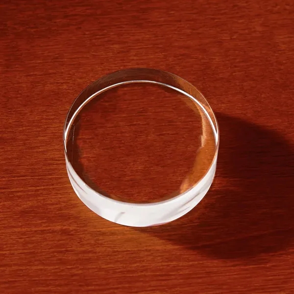 3D Crystal Circle Paperweight - 3D Crystal Circle Paperweight - Image 2 of 2