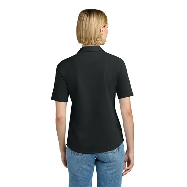 Brooks Brothers Women's Pinpoint Pique Polo - Brooks Brothers Women's Pinpoint Pique Polo - Image 1 of 9