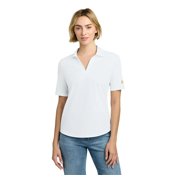 Brooks Brothers Women's Pinpoint Pique Polo - Brooks Brothers Women's Pinpoint Pique Polo - Image 4 of 9