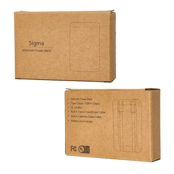 Sigma 5000mAh UL Listed Power Bank - Sigma 5000mAh UL Listed Power Bank - Image 11 of 11