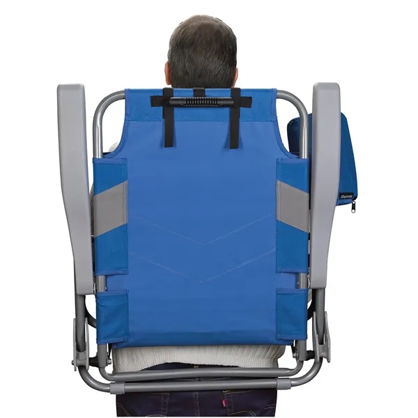 Koozie® Clearwater Beach Backpack Chair - Koozie® Clearwater Beach Backpack Chair - Image 5 of 11