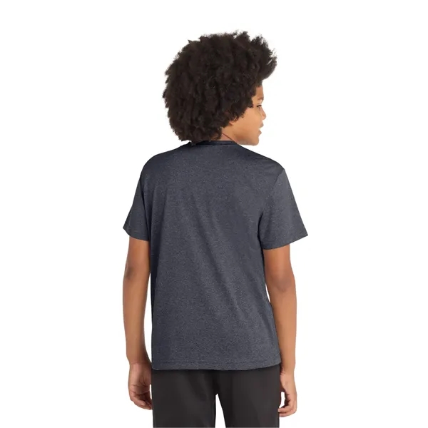 Sport-Tek Youth Heather Contender Tee. - Sport-Tek Youth Heather Contender Tee. - Image 1 of 24