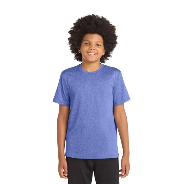 Sport-Tek Youth Heather Contender Tee. - Sport-Tek Youth Heather Contender Tee. - Image 12 of 24