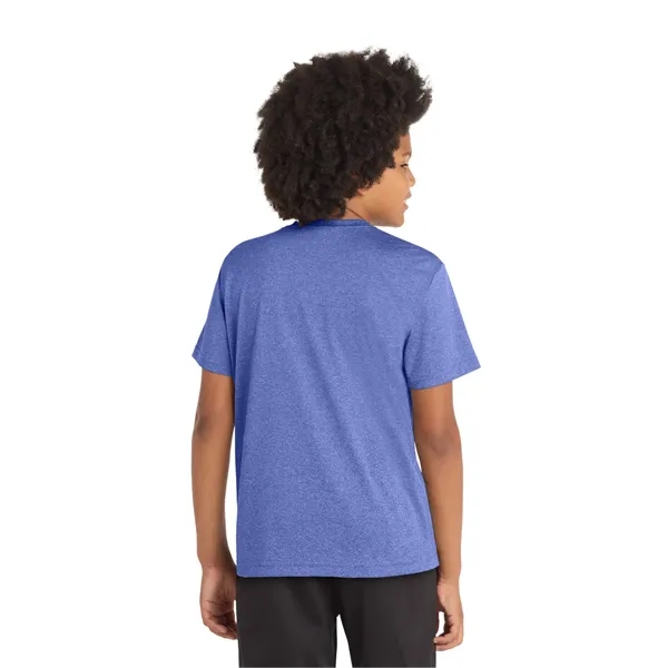Sport-Tek Youth Heather Contender Tee. - Sport-Tek Youth Heather Contender Tee. - Image 14 of 24