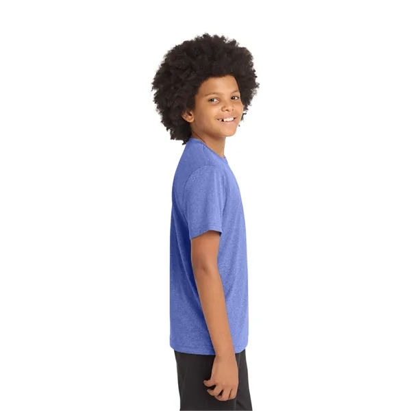 Sport-Tek Youth Heather Contender Tee. - Sport-Tek Youth Heather Contender Tee. - Image 15 of 24