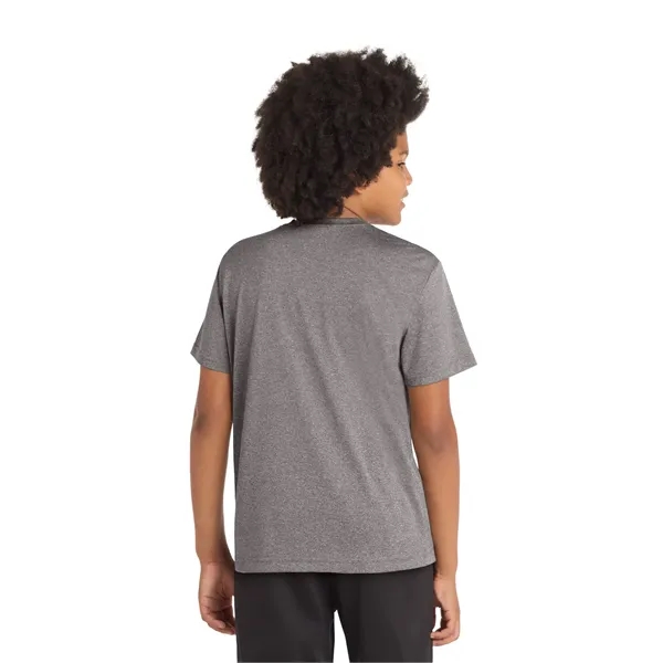 Sport-Tek Youth Heather Contender Tee. - Sport-Tek Youth Heather Contender Tee. - Image 19 of 24