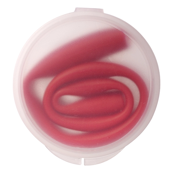 Reusable Silicone Drinking Straw in Case - Reusable Silicone Drinking Straw in Case - Image 6 of 6