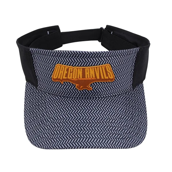 Koozie® Herringbone Visor - Koozie® Herringbone Visor - Image 0 of 4
