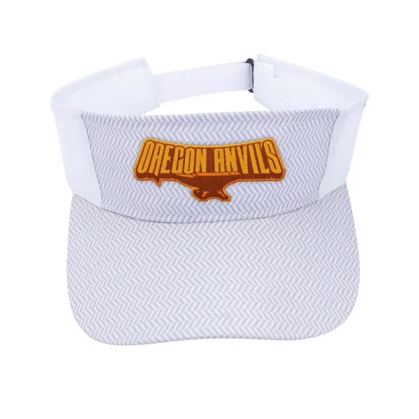 Koozie® Herringbone Visor - Koozie® Herringbone Visor - Image 1 of 4