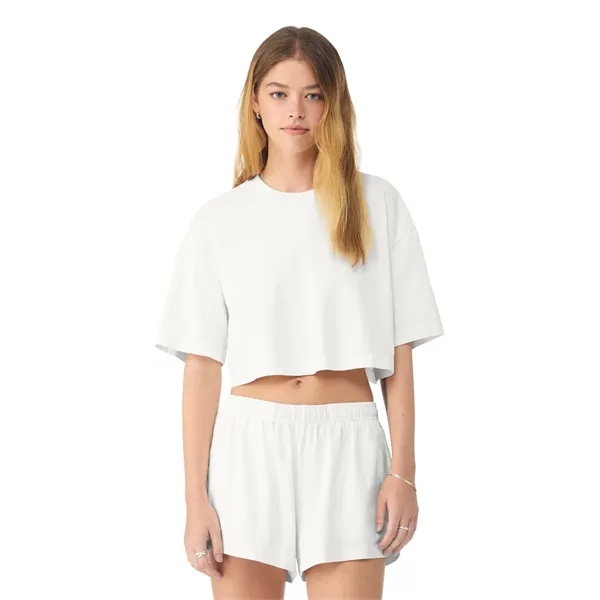 Custom BELLA+CANVAS Women's Heavyweight Garment-Dyed Cropped Tee