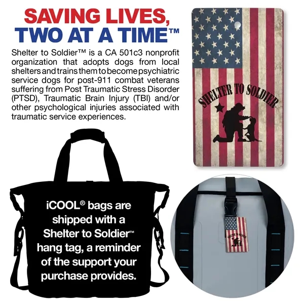 iCOOL® Denver 24-Can Cooler Bag - iCOOL® Denver 24-Can Cooler Bag - Image 15 of 15