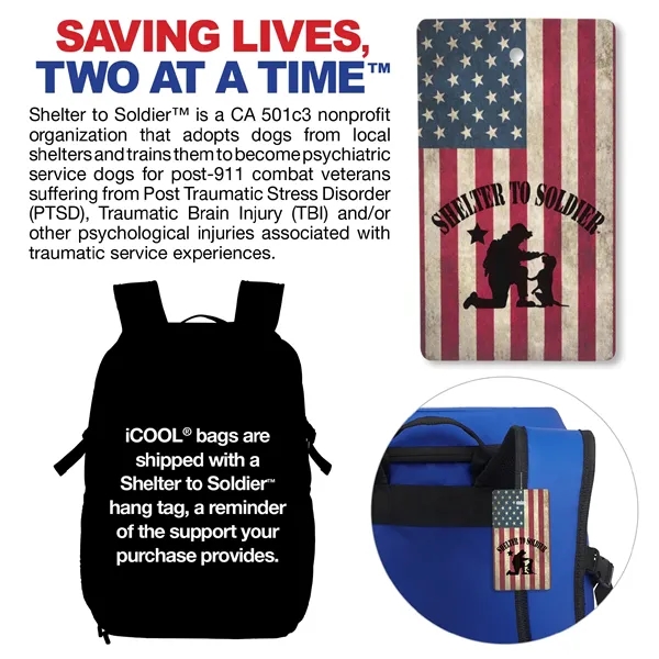 iCOOL® Vail 20-Can Cooler Backpack - iCOOL® Vail 20-Can Cooler Backpack - Image 32 of 38