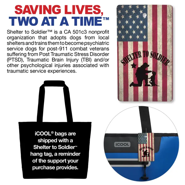 iCOOL® Vail 30-Can Cooler Tote Bag - iCOOL® Vail 30-Can Cooler Tote Bag - Image 15 of 33