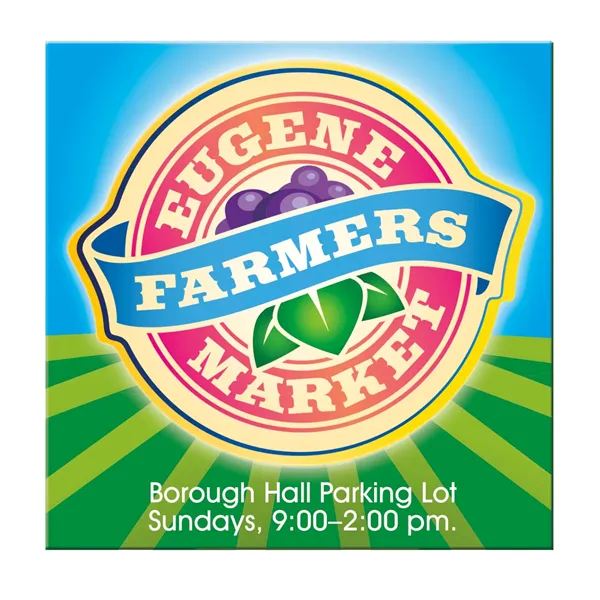 Good Value™ 4" x 4" Square Magnet - Good Value™ 4" x 4" Square Magnet - Image 0 of 3