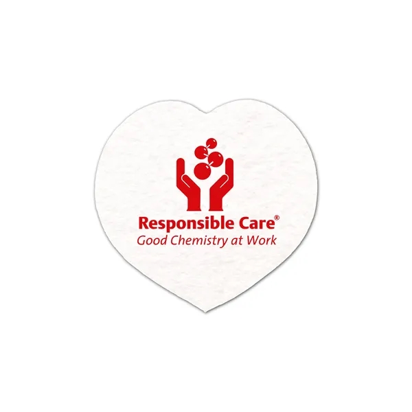 Heart Shammy Coaster