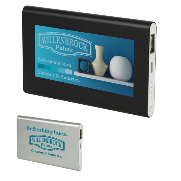 Good Value™ Compact Aluminum Power Bank 4000 mAh - Good Value™ Compact Aluminum Power Bank 4000 mAh - Image 2 of 3