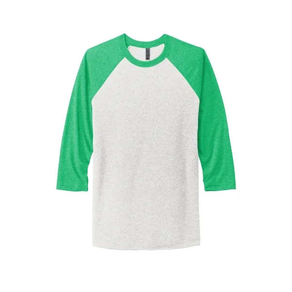 Next Level Apparel Adult Tri-Blend 3/4-Sleeve Raglan Tee. - Next Level Apparel Adult Tri-Blend 3/4-Sleeve Raglan Tee. - Image 3 of 55