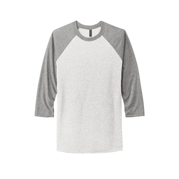 Next Level Apparel Adult Tri-Blend 3/4-Sleeve Raglan Tee. - Next Level Apparel Adult Tri-Blend 3/4-Sleeve Raglan Tee. - Image 8 of 55