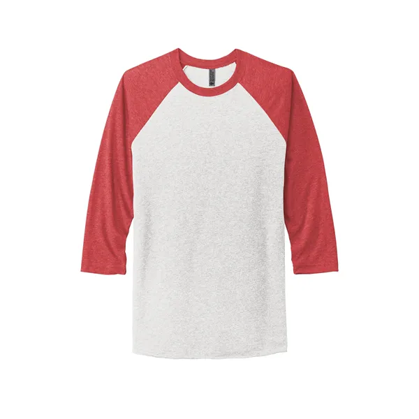 Next Level Apparel Adult Tri-Blend 3/4-Sleeve Raglan Tee. - Next Level Apparel Adult Tri-Blend 3/4-Sleeve Raglan Tee. - Image 38 of 55