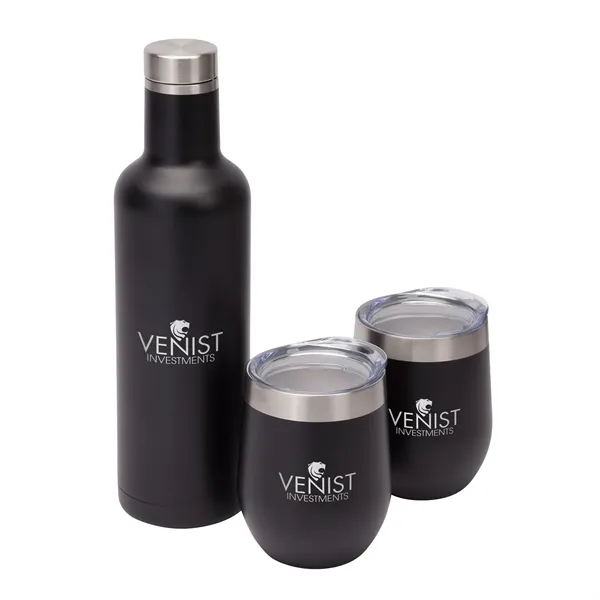 Bliss Wine Bottle & 2 Tumbler Gift Set - Bliss Wine Bottle & 2 Tumbler Gift Set - Image 12 of 18