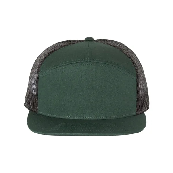 Richardson Seven-Panel Trucker Cap - Richardson Seven-Panel Trucker Cap - Image 19 of 34