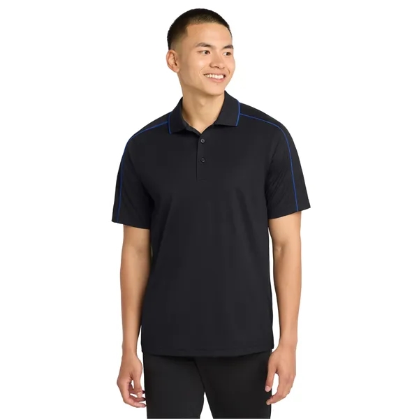 Sport-Tek Micropique Sport-Wick Piped Polo. - Sport-Tek Micropique Sport-Wick Piped Polo. - Image 4 of 29