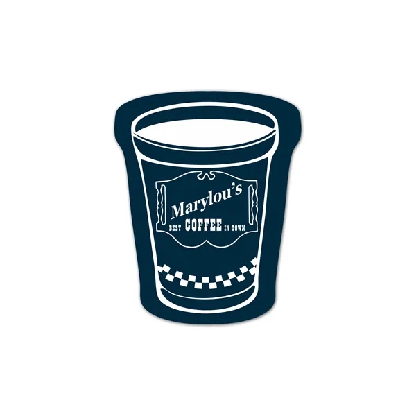 Coffee Cup Vinyl Jar Opener