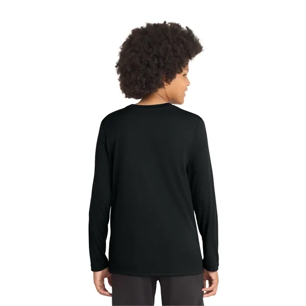 Sport-Tek Youth Posi-UV Pro Long Sleeve Tee.