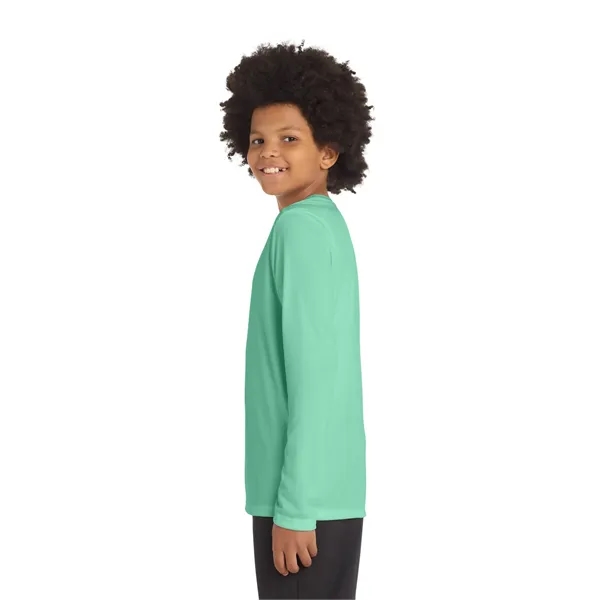Sport-Tek Youth Posi-UV Pro Long Sleeve Tee.