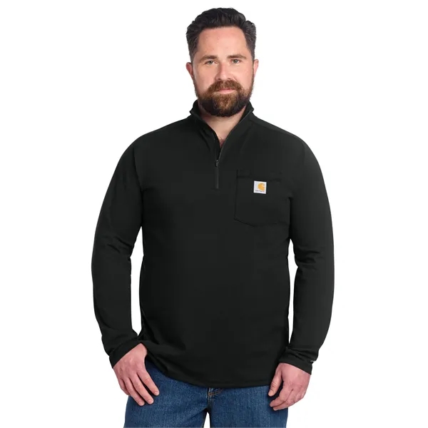 Carhartt Force 1/4-Zip Long Sleeve T-Shirt - Carhartt Force 1/4-Zip Long Sleeve T-Shirt - Image 0 of 19