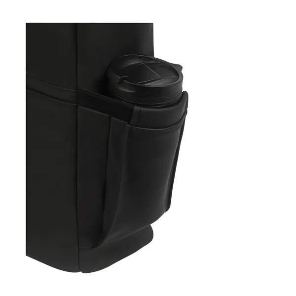 Casey PU Roll-Top Laptop Backpack - Casey PU Roll-Top Laptop Backpack - Image 15 of 27