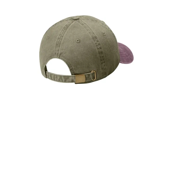 Port Authority Two-Tone Pigment-Dyed Cap. - Port Authority Two-Tone Pigment-Dyed Cap. - Image 2 of 8