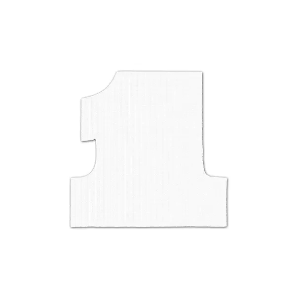 Number One Shape Vinyl Jar Opener