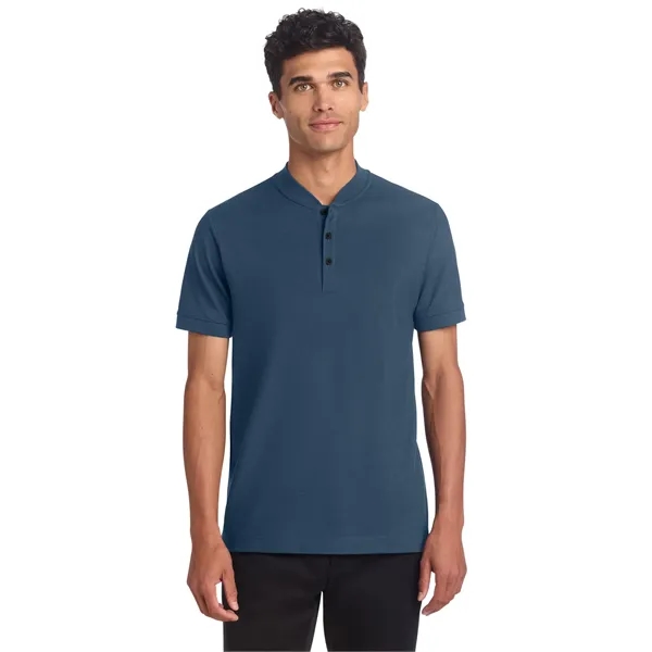 Mercer+Mettle Stretch Pique Henley - Mercer+Mettle Stretch Pique Henley - Image 15 of 30