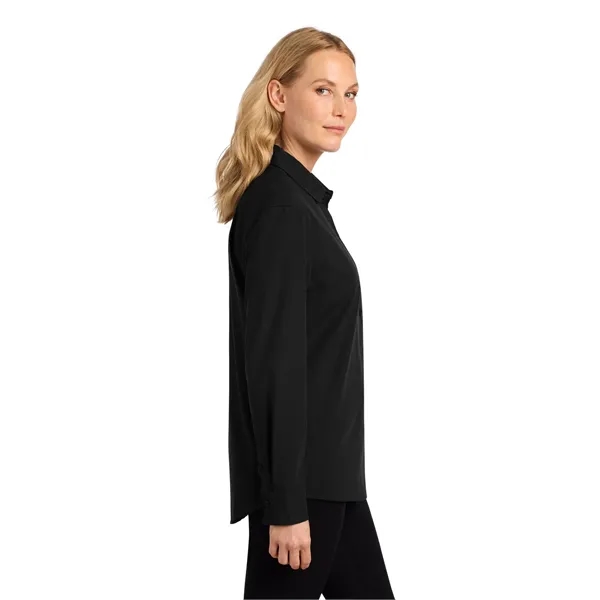 Mercer+Mettle Women's Long Sleeve Stretch Woven Shirt - Mercer+Mettle Women's Long Sleeve Stretch Woven Shirt - Image 8 of 20