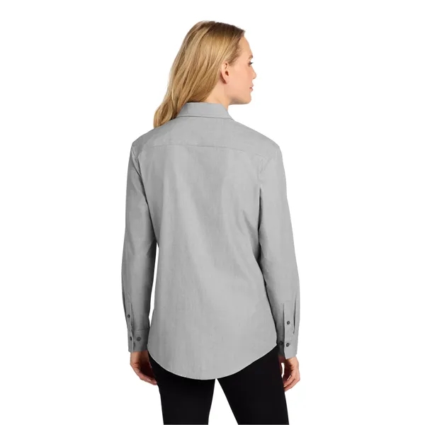 Mercer+Mettle Women's Long Sleeve Stretch Woven Shirt - Mercer+Mettle Women's Long Sleeve Stretch Woven Shirt - Image 12 of 20