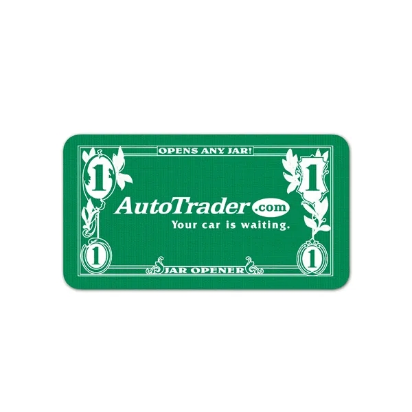 Dollar Bill Vinyl Jar Opener