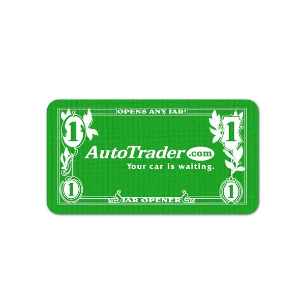 Dollar Bill Vinyl Jar Opener