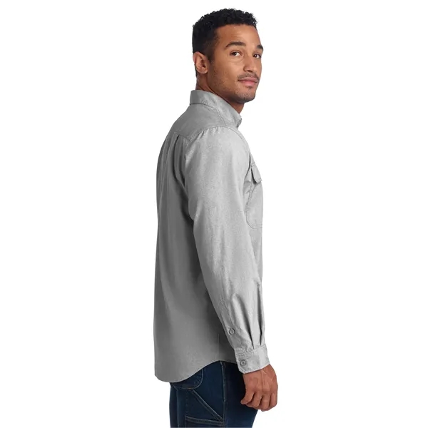 Carhartt Force Solid Long Sleeve Shirt - Carhartt Force Solid Long Sleeve Shirt - Image 2 of 24