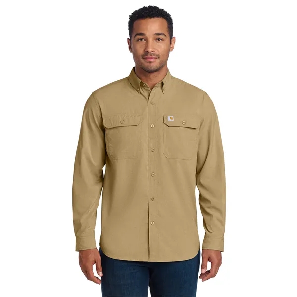 Carhartt Force Solid Long Sleeve Shirt - Carhartt Force Solid Long Sleeve Shirt - Image 4 of 24
