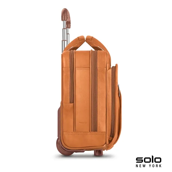 Solo New York Walker Leather Rolling Case - Solo New York Walker Leather Rolling Case - Image 13 of 15
