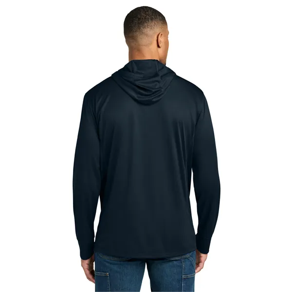 Carhartt Force Sun Defender Long Sleeve Hooded T-Shirt - Carhartt Force Sun Defender Long Sleeve Hooded T-Shirt - Image 15 of 19
