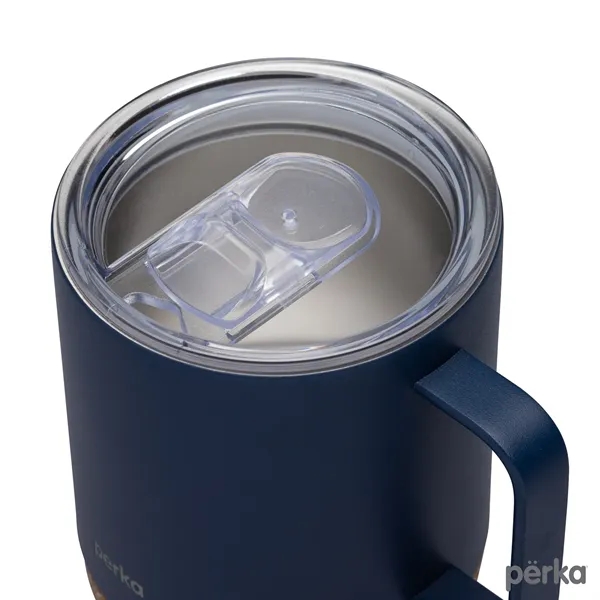 Perka® Wyatt 12 oz. Double Wall, Stainless Steel Camping Mug - Perka® Wyatt 12 oz. Double Wall, Stainless Steel Camping Mug - Image 44 of 52