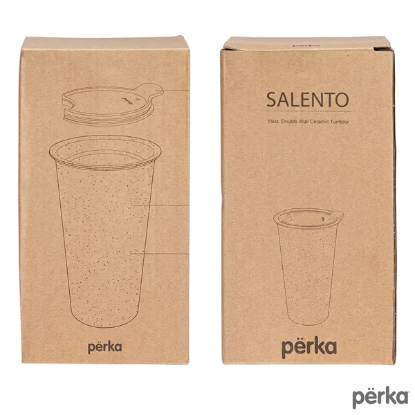 Perka® Salento 14 oz. Double Wall Ceramic Tumbler - Perka® Salento 14 oz. Double Wall Ceramic Tumbler - Image 25 of 25