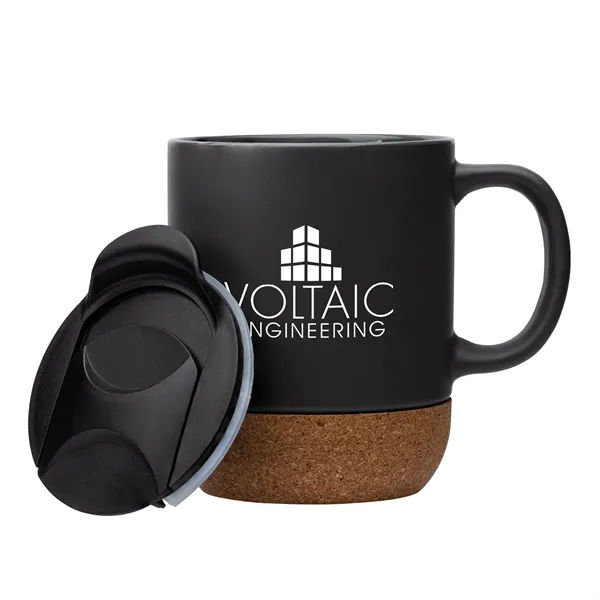 Kenya 14 oz. Ceramic Mug With Cork Base - Kenya 14 oz. Ceramic Mug With Cork Base - Image 43 of 52